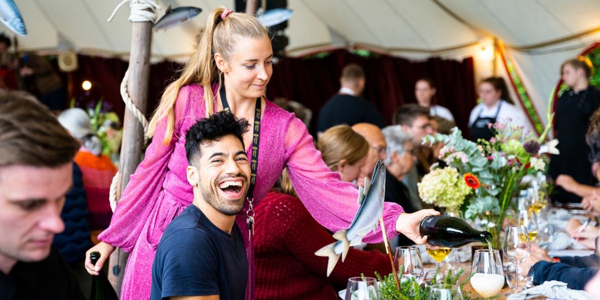 Rejse Ledig Rough sleep Danmarks største madfestival afsluttet med fest og farver